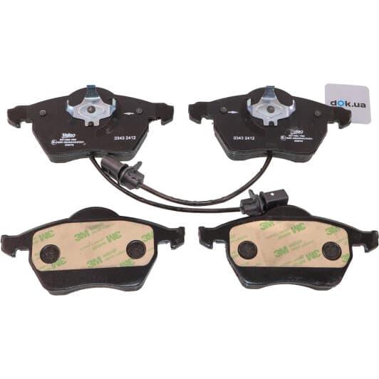 301483 Valeo Тормозные колодки