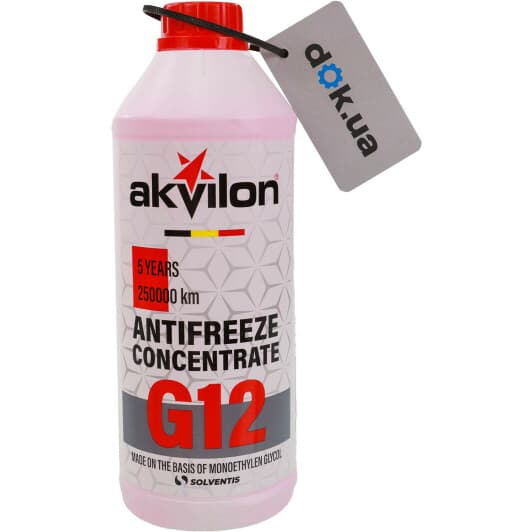Концентрат антифризу Akvilon Ultra G12 червоний