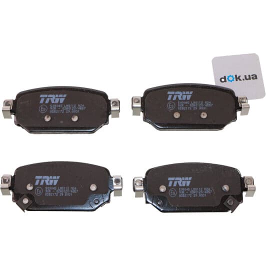 gdb2172 TRW Тормозные колодки для Mazda 3