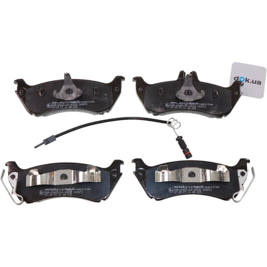 22-0570-1K Metelli Тормозные колодки для Mercedes M-Class