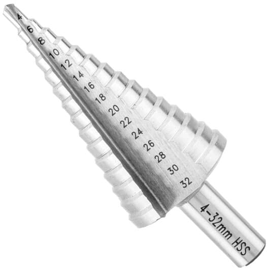 Сверло Graphite ступенчатое по металлу 57H740 4-32 мм