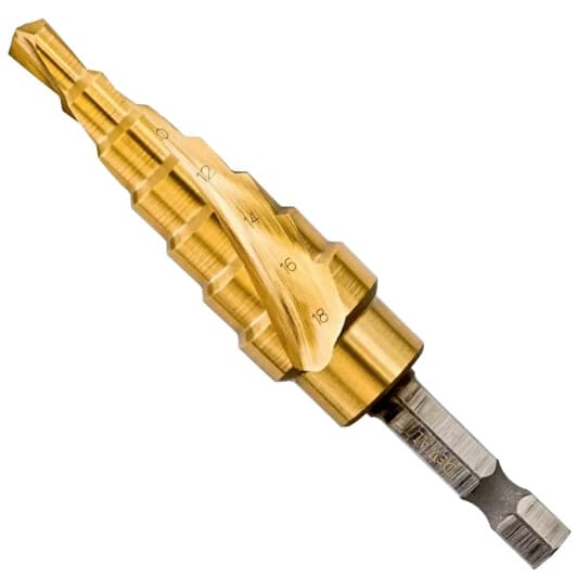 Сверло DeWALT ступенчатое по металлу Extreme Impact DT5027 8-18 мм