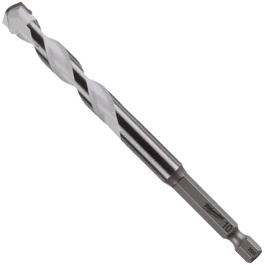 Свердло Milwaukee спіральне по металу, бетону та дереву Shockwave 4932471107 10 мм