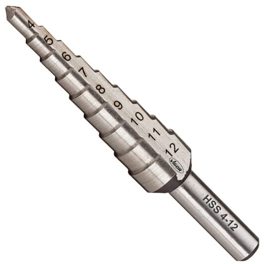 Свердло Vigor ступеневе по металу V2394 4-12 мм