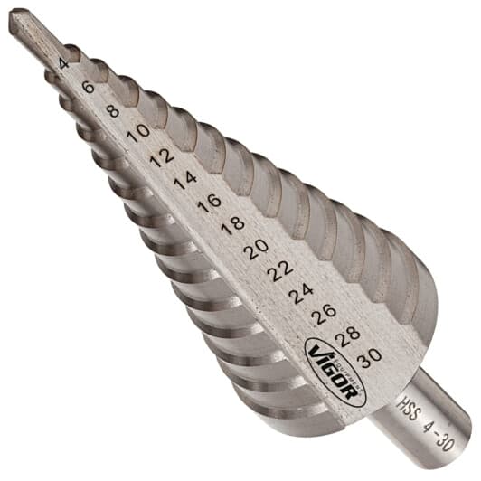 Свердло Vigor ступеневе по металу V2396 4-30 мм