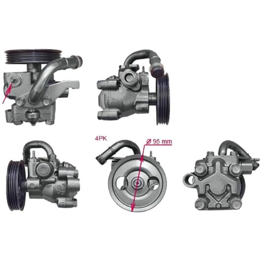hy032r MSG (відновлення) Насос ГПК для Hyundai Atos