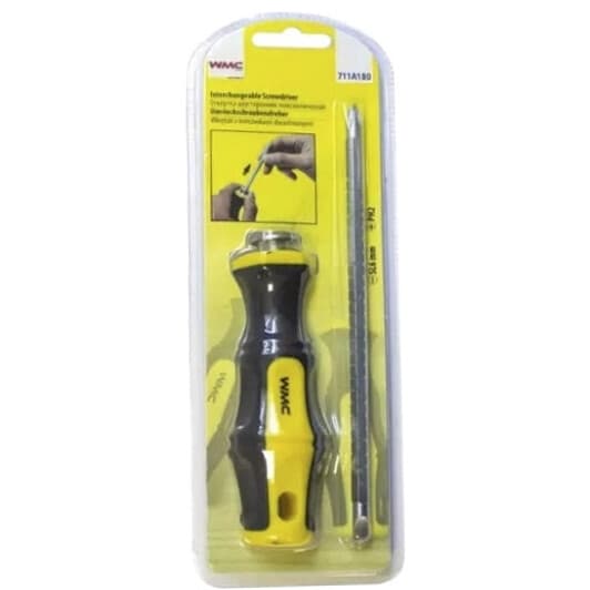 Отвертка WMC Tools 711A180 SL 6 PH 2