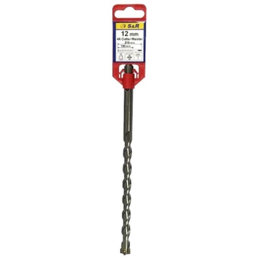 Бур S&R Meister 201015260 спіральний по цеглі та бетону 15 мм