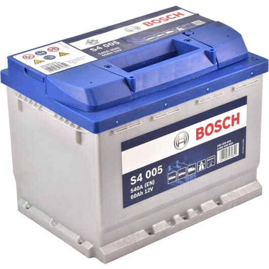Акумулятор Bosch 6 CT-60-R S4 Silver 0092S40050