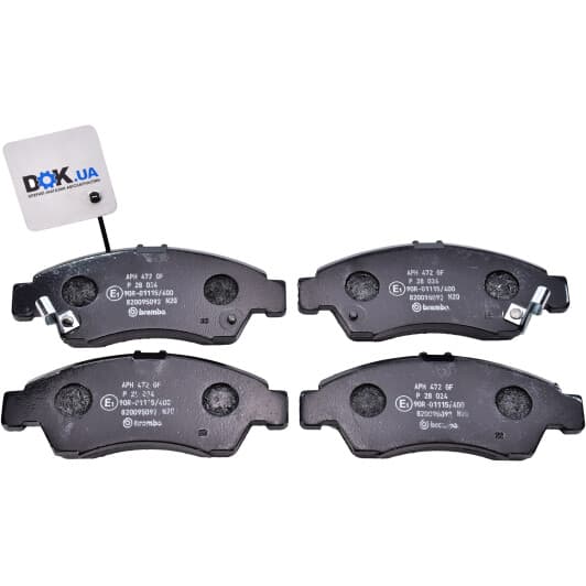 P 28 024 Brembo Тормозные колодки