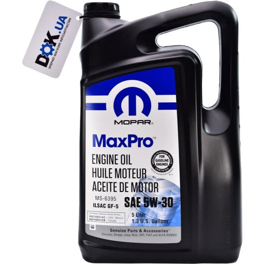 Mopar MaxPro 5W-30 (5 л) моторна олива