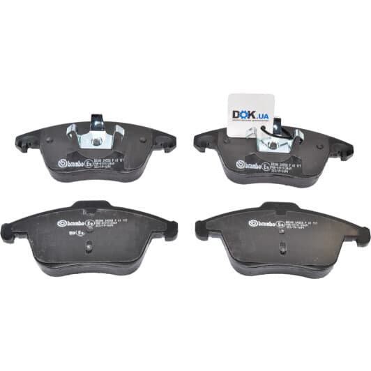 P 61 117 Brembo Гальмівні колодки