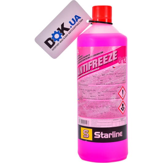 Starline G12 червоний концентрат антифризу
