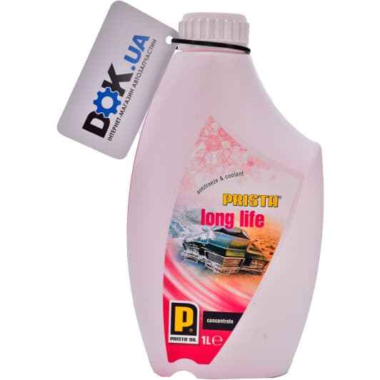 Концентрат антифризу Prista Long Life G12+ червоний