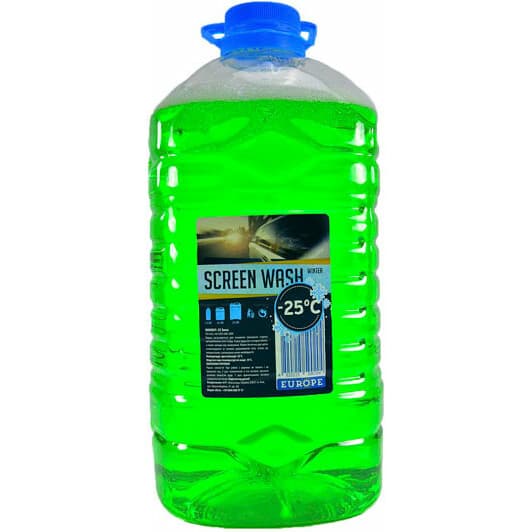 Омыватель стекла EUROPE зимний -22 °С яблоко (4 л)