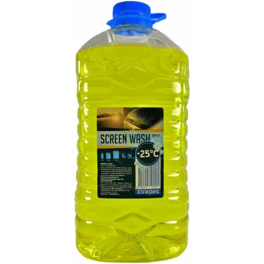Омивач скла EUROPE зимовий -25 °С лимон (4 л)