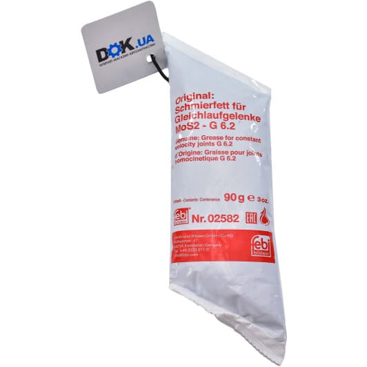 Febi Grease for constant velocity joints G 6.2 мастило для тягового вала з MoS2, 90 мл (02582)