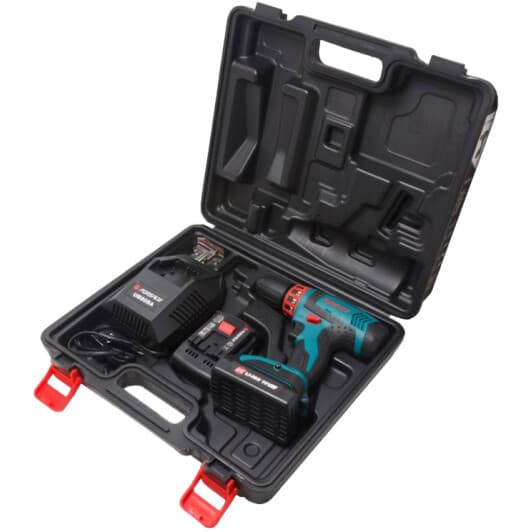 Шуруповерт Forsage аккумуляторный CDA18V-Li-ion (2 аккумулятора + ЗУ + чехол)