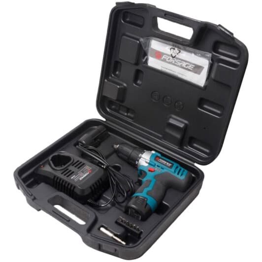 Шуруповерт Forsage аккумуляторный CDH10.8V-LI (2 аккумулятора + ЗУ + чехол)