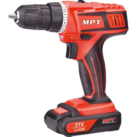 Шуруповерт MRT аккумуляторный MCDT2126 (2 аккумулятора + ЗУ + чехол)