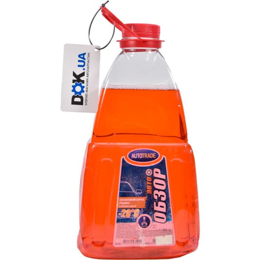 Омивач скла AutoTrade "Обзор" зимовий -20 °С вишня (3 л)