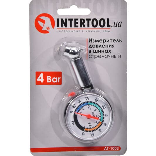 Аналоговый манометр Intertool AT-1003