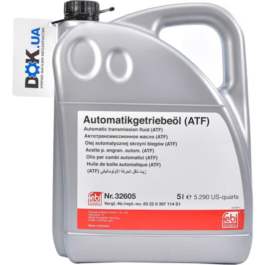 Febi Dexron VI (5 л) трансмиссионное масло