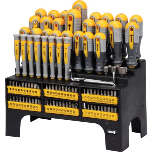 Набір викруток з набором бит Vorel 60750