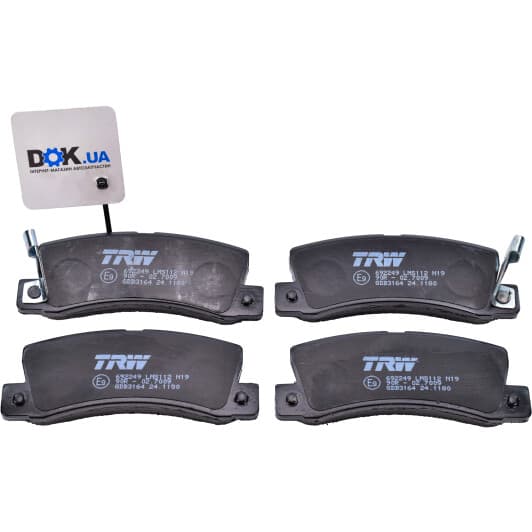 GDB3164 TRW Тормозные колодки