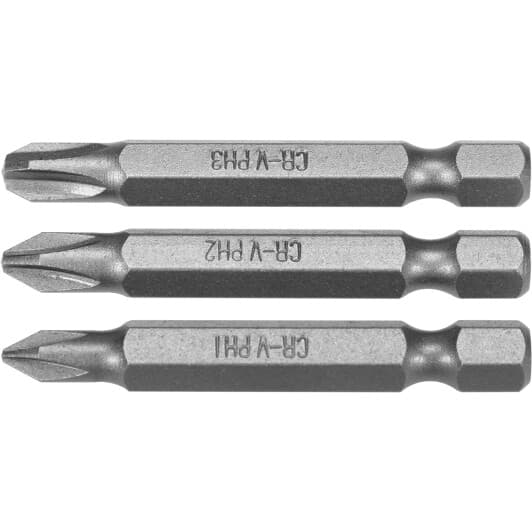 Набор бит STHOR 65462 3 шт.