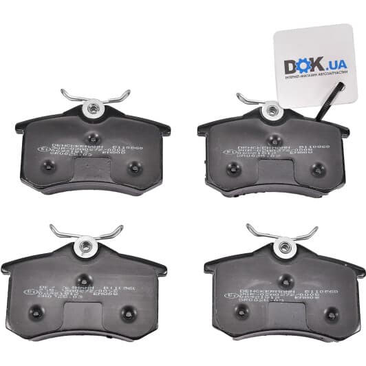 B110860 Denckermann Тормозные колодки