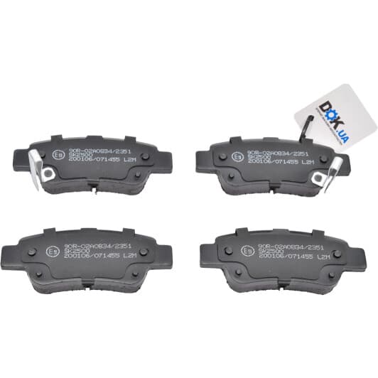 05P1455 LPR Тормозные колодки для Honda CR-V