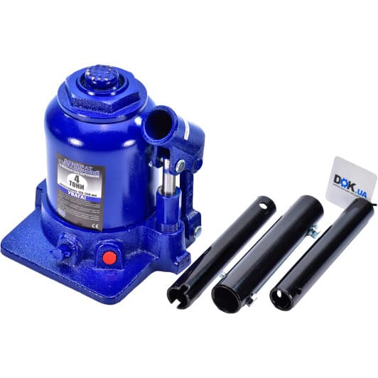 Домкрат Vitol бутылочный гидравлический 4 т ДБ-40002Ц