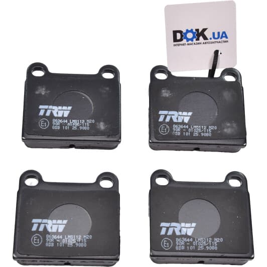 GDB101 TRW Тормозные колодки