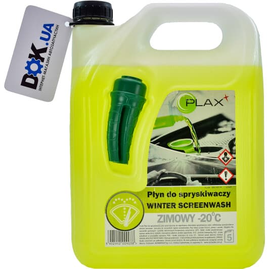 Омыватель стекла PLAX зимний -20°С цитрусовый (5 л)