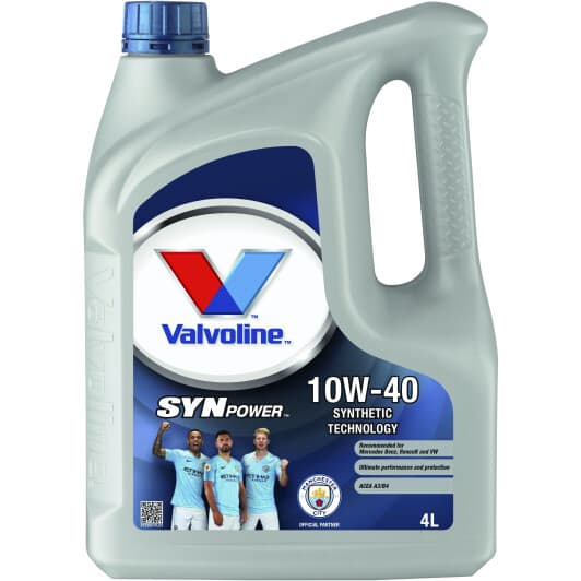 Valvoline SynPower 10W-40 (4 л) моторна олива