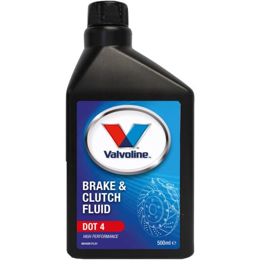 Тормозная жидкость Valvoline Brake & Clutch DOT 4 пластик
