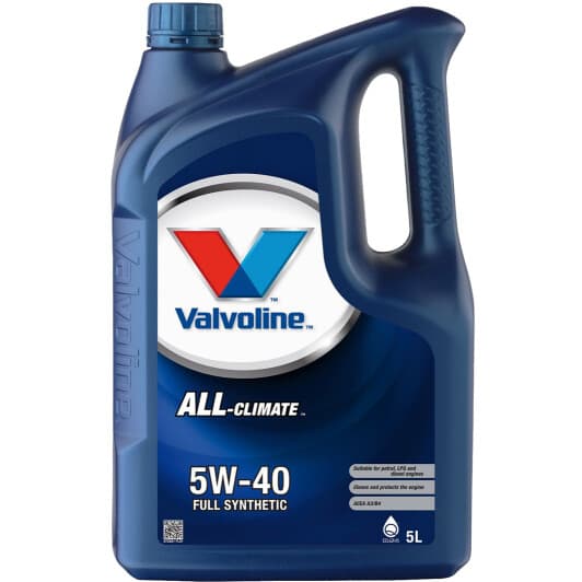 Valvoline All-Climate 5W-40 (5 л) моторна олива