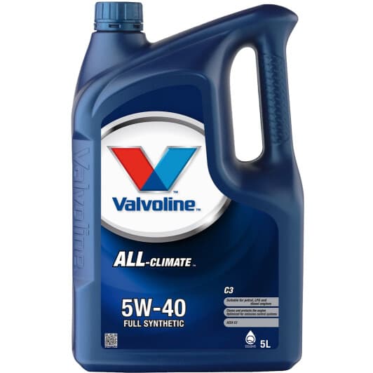 Valvoline All-Climate C3 5W-40 (5 л) моторное масло
