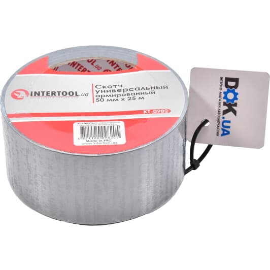 Армированный скотч Intertool kt0982 50 мм x 25 м