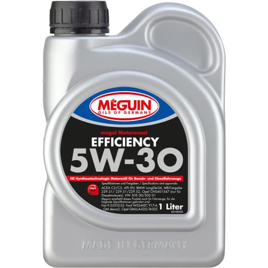 Meguin Efficiency 5W-30 (1 л) моторна олива