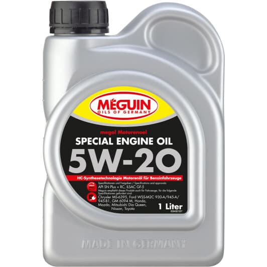 Meguin Special Engine Oil 5W-20 (1 л) моторное масло