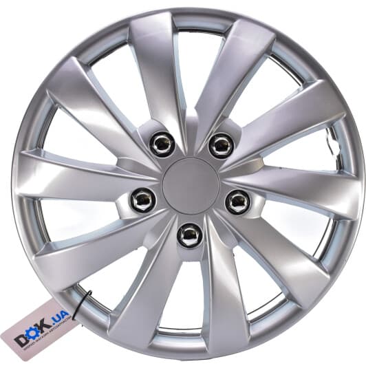 Комплект колпаков на колеса Carface Faro цвет серый R15