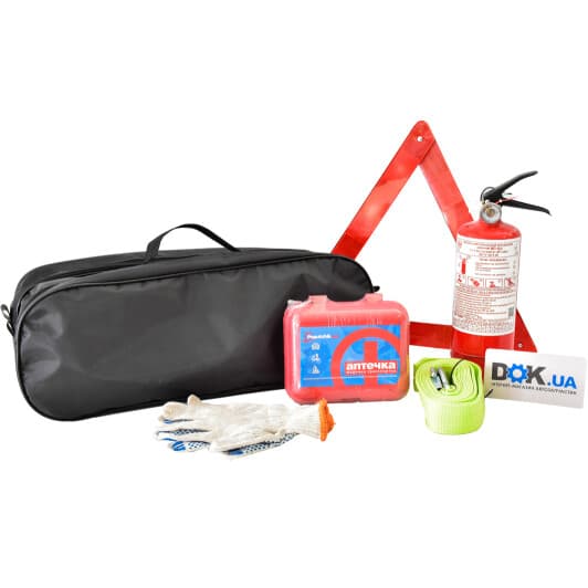 Набор автомобилиста Poputchik Стандарт Мини 01-034 черный