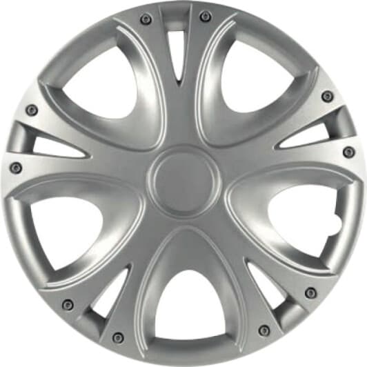 Комплект колпаков на колеса Elegant Dynamic цвет серебристый R13