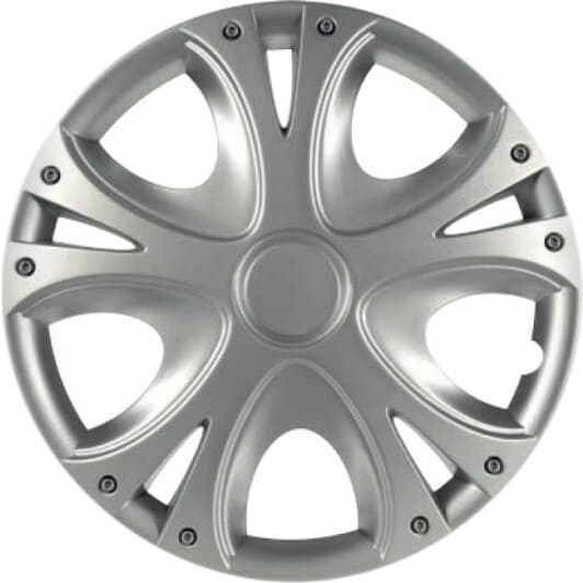 Комплект колпаков на колеса Elegant Dynamic цвет серебристый R14