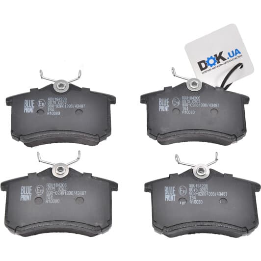 ADV184206 Blue Print Тормозные колодки