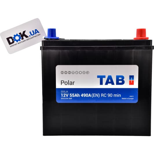 Аккумулятор TAB 6 CT-55-R Polar S JIS 246855