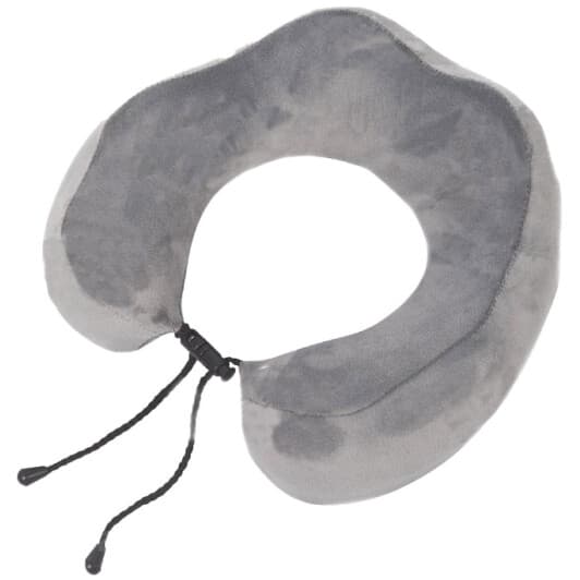 Подушка-підголовник Elegant Travel Maxi сіра EL100542