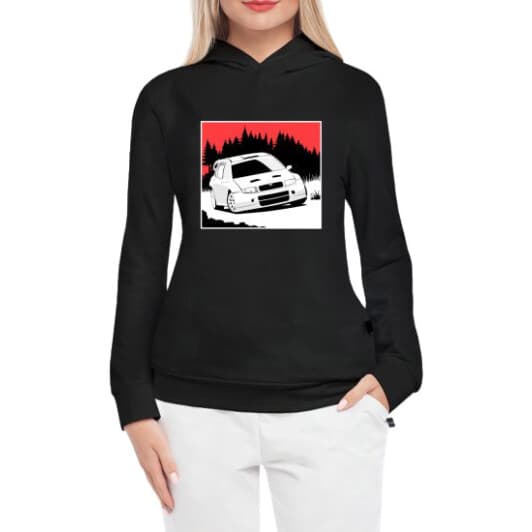 Кенгурушка женская Globuspioner Skoda Art спереди чёрный